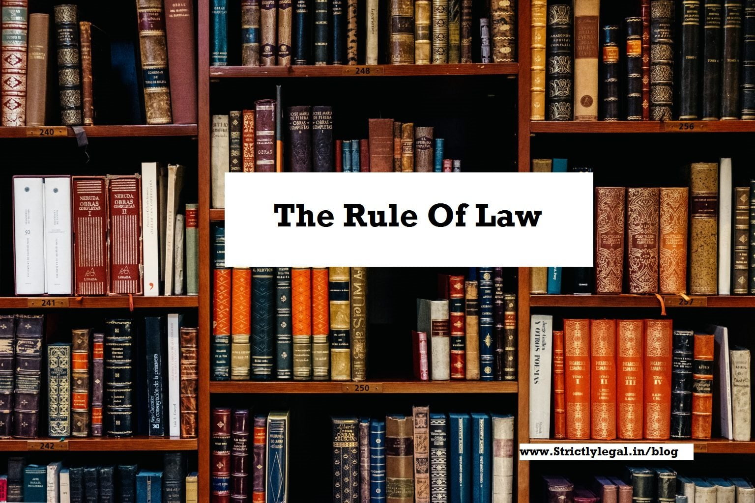 rule of flaw with case laws