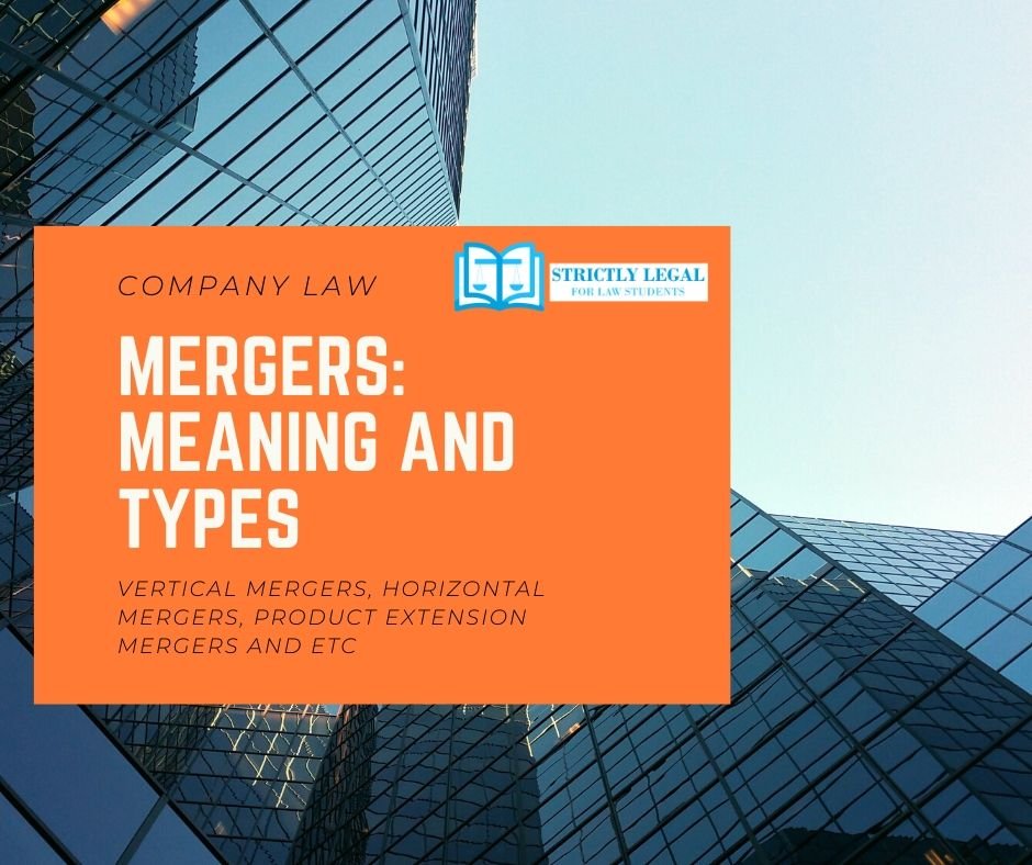 mergers: meaning and types