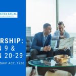 Indian Partnership Act Section 9 & section 20-29