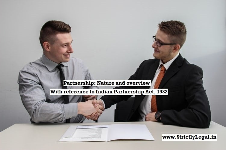 Indian Partnership act 1932 strictlylegal