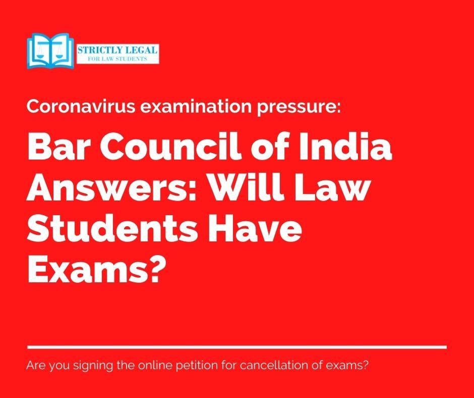 Bar Council of India Answers Will Law Students Have Exams