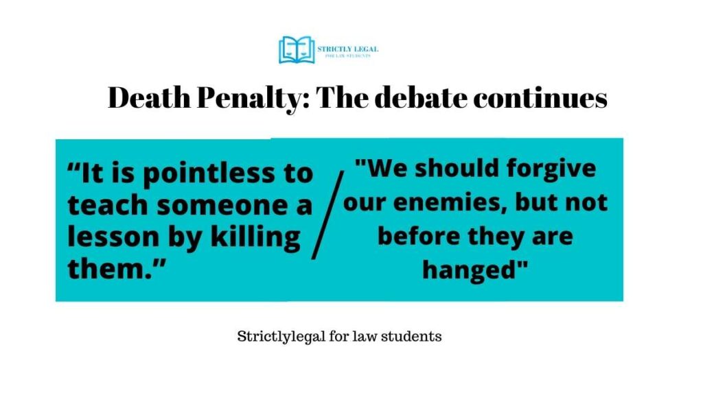 death penalty debate