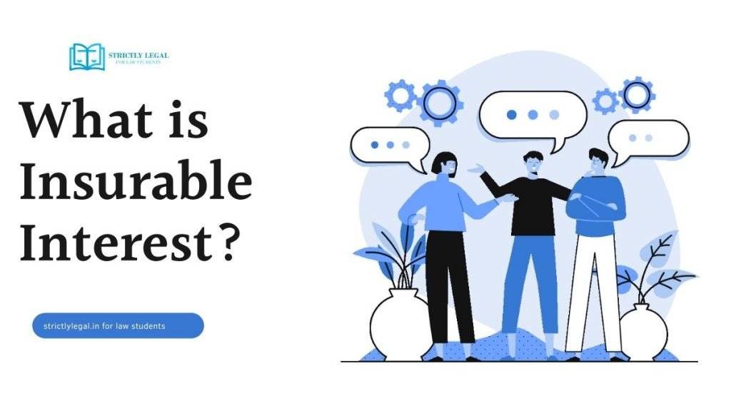 What is Insurable Interest