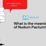 What is the meaning of Nudum Pactum