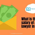 What is the salary of a lawyer in India?
