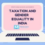 TAXATION AND GENDER EQUALITY IN INDIA