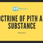 DOCTRINE OF PITH AND SUBSTANCE
