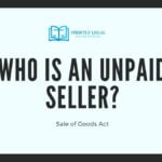 WHO IS AN UNPAID SELLER