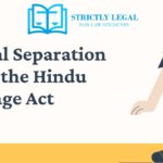 Judicial Separation Under the Hindu Marriage Act